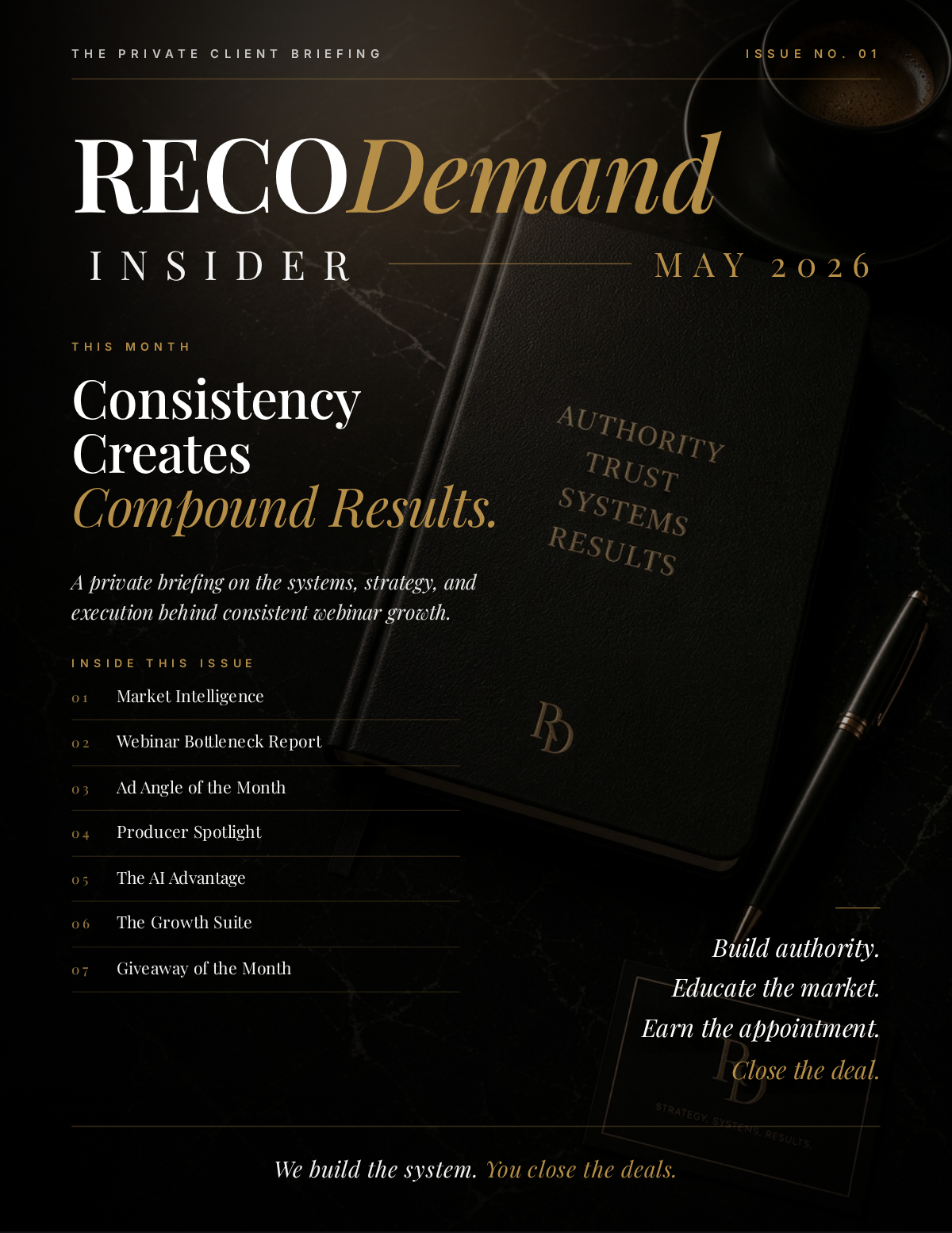 Cover of RECODemand Insider, Issue No. 1, May 2026